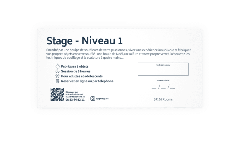 BON CADEAU - STAGE NIVEAU 1 – Image 2