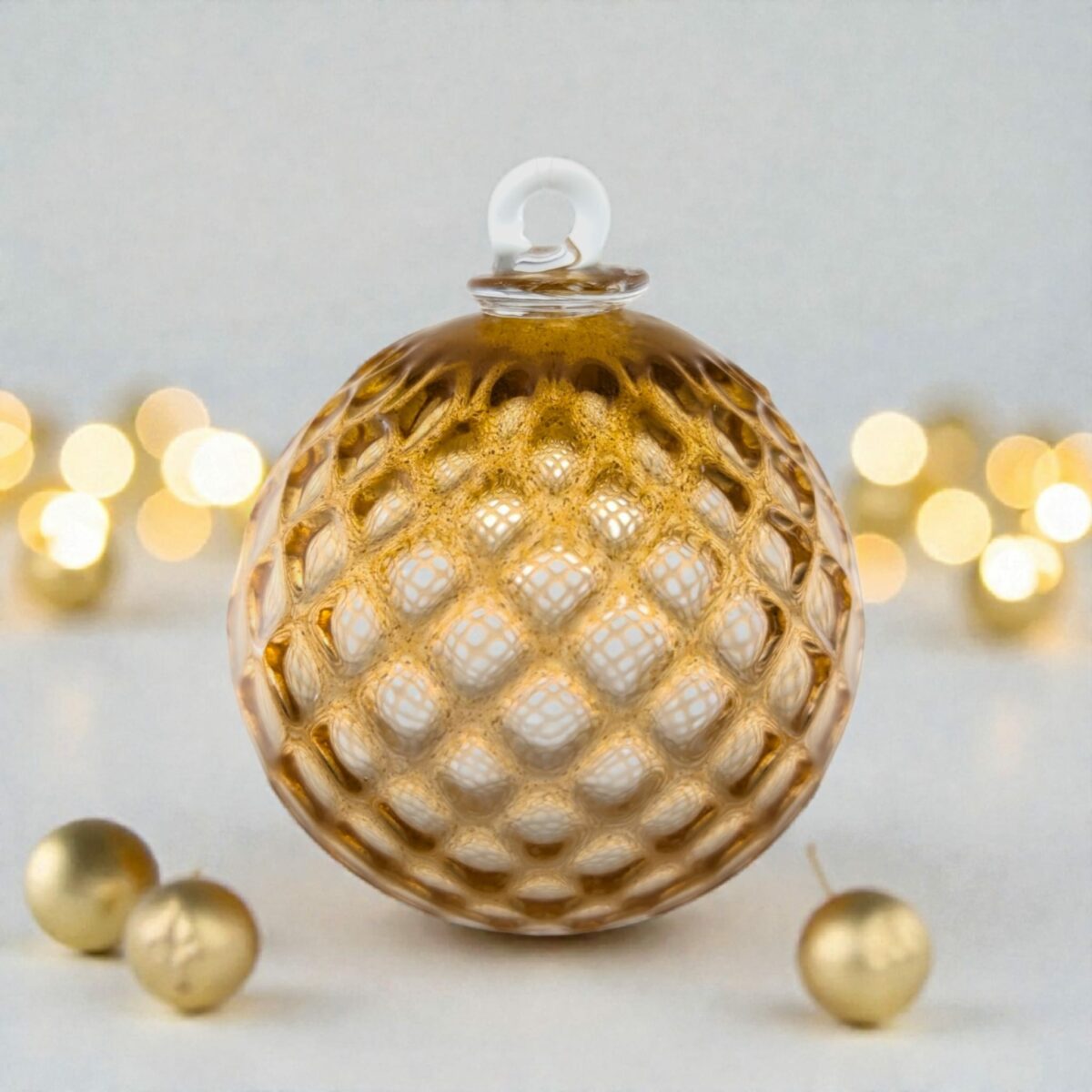 BOULES DE NOEL "MOKA"